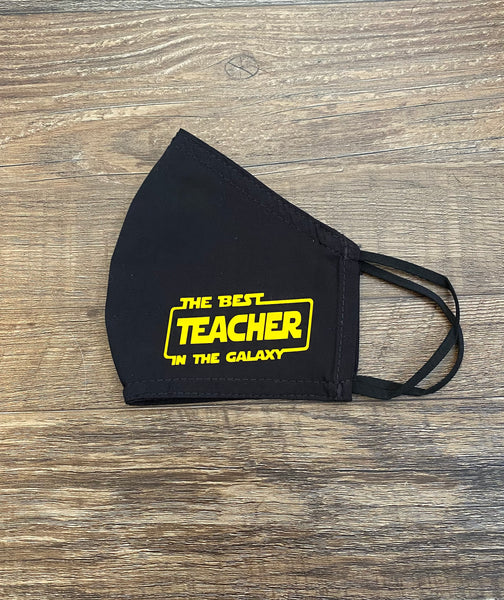 The Best Teacher In The Galaxy Face Mask