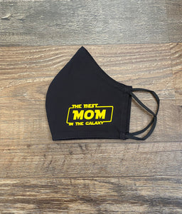 The Best Mom In The Galaxy Face Mask