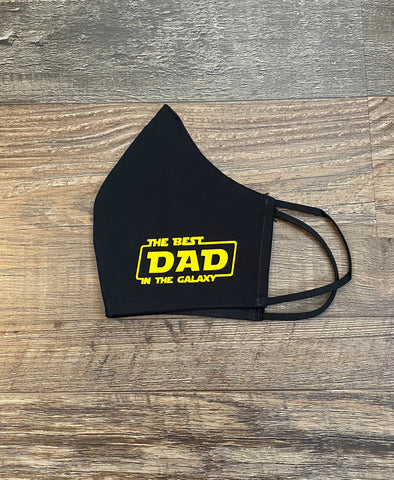 The Best Dad In The Galaxy Face Mask