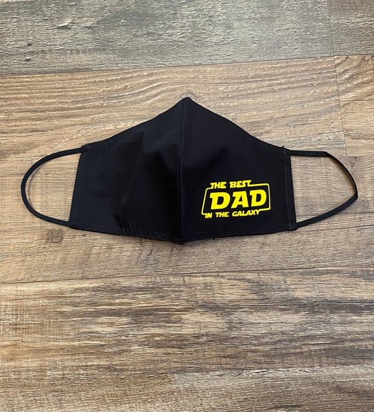 The Best Dad In The Galaxy Face Mask