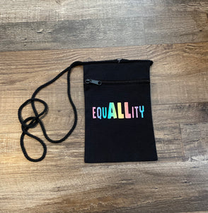 LGBTQ+ Pride Rainbow Equality Crossbody Bag