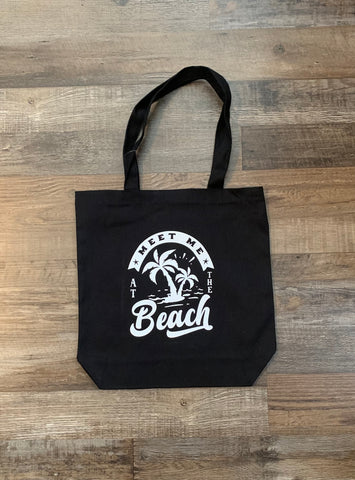 Meet Me At The Beach Tote Bag