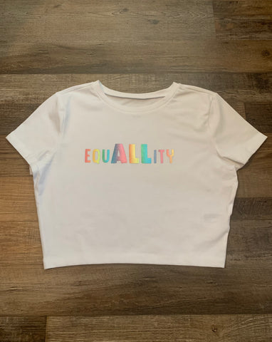 Pride Equality Crop Top