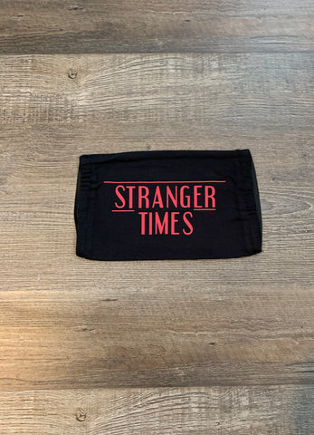 Stranger Times Face Mask